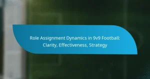 Role Assignment Dynamics in 9v9 Football: Clarity, Effectiveness, Strategy